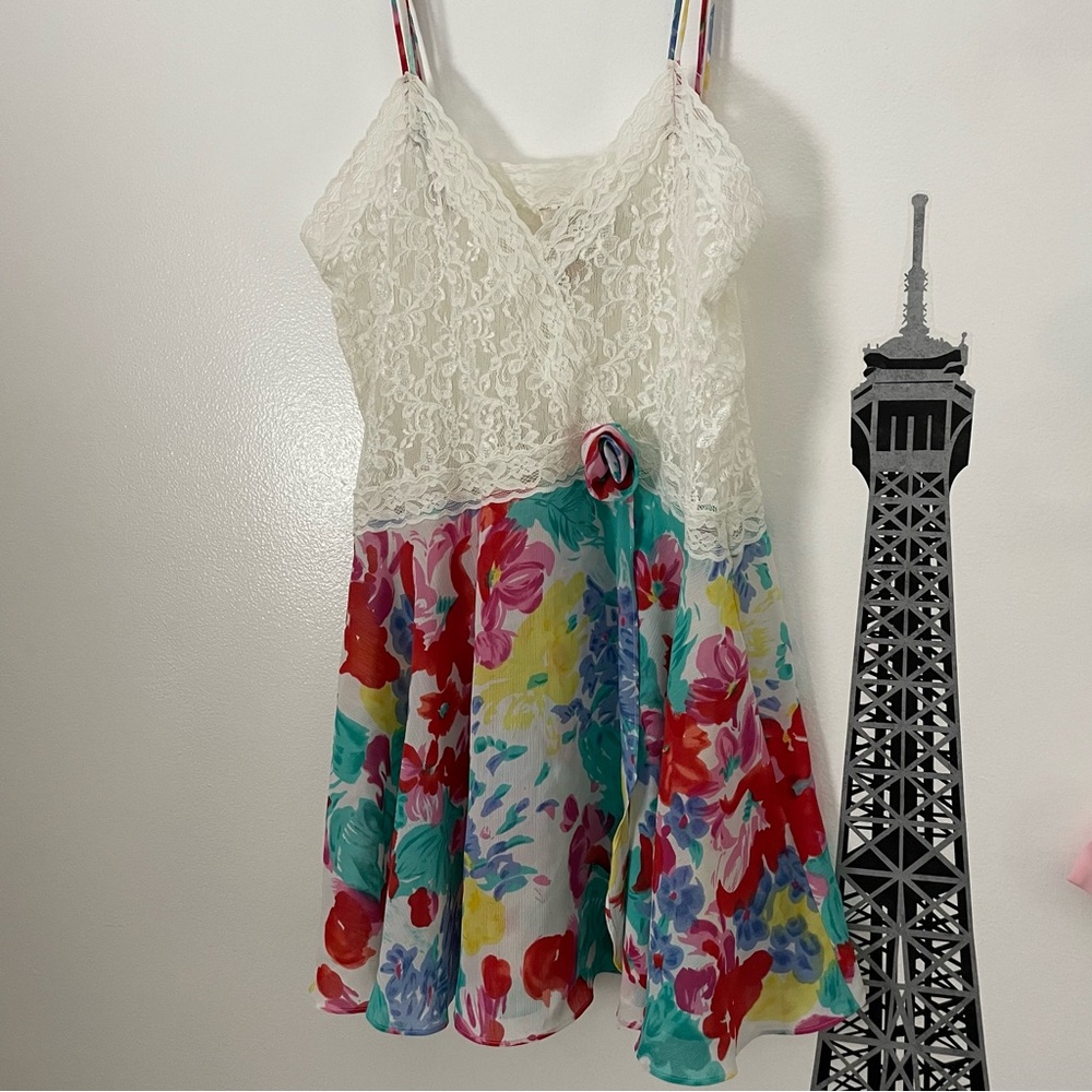 vintage gold label victoria’s secret lingerie dress